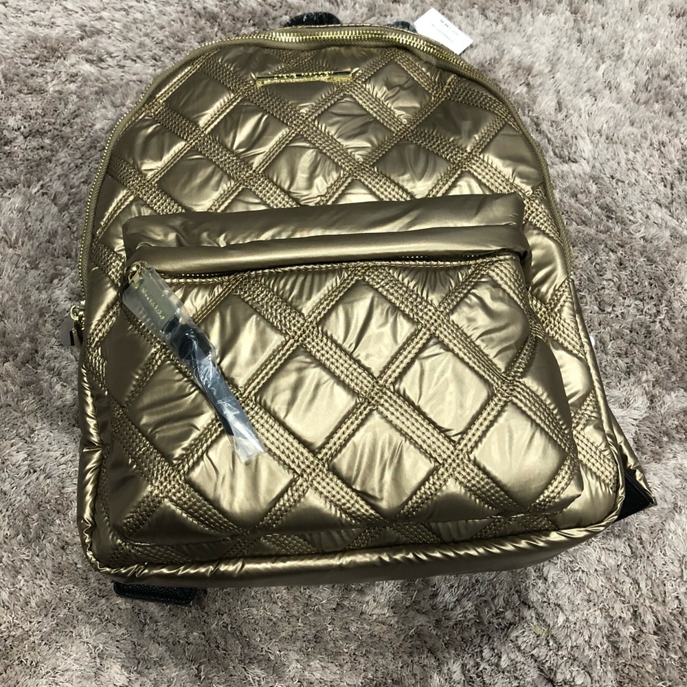 Steve Madden Gold Backpack